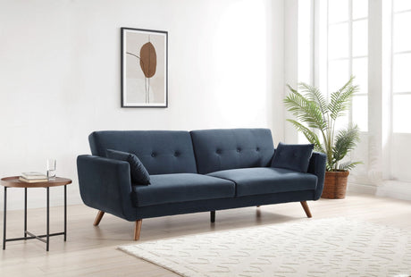 Kyoto Sofa Athena Ink Velvet Oslo Sofa Bed