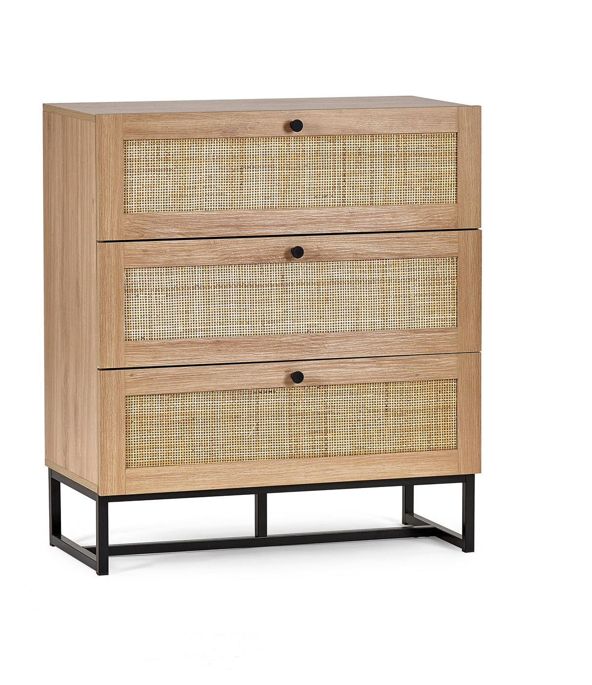 Julian Bowen Chests Padstow 3 Drawer Chest - Oak