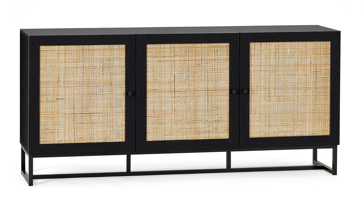 Julian Bowen Sideboards Padstow Sideboard - Black