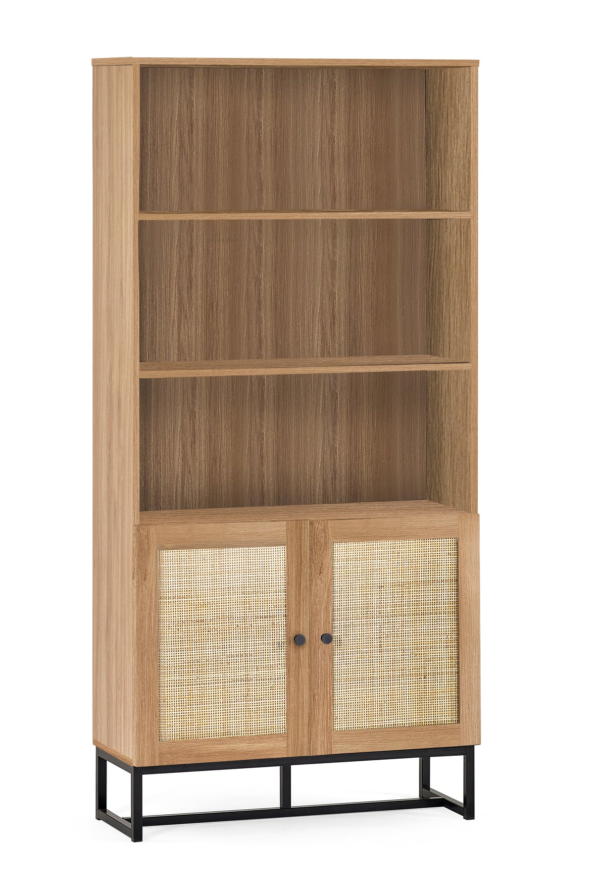 Julian Bowen Bookcases Padstow Tall Bookcase - Oak