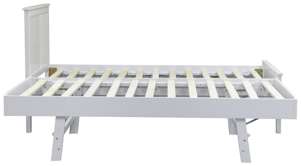 Kyoto Bed DefaultTitle Painted Chevron Guest Bed