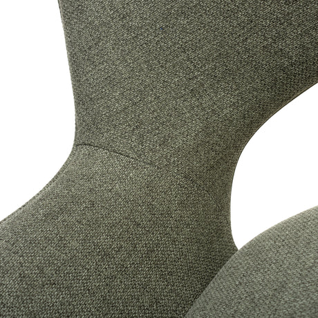 Furniture Link Dining Chair Perth Easy Clean Sage Fabric Swivel Chair (Sold in Pairs)