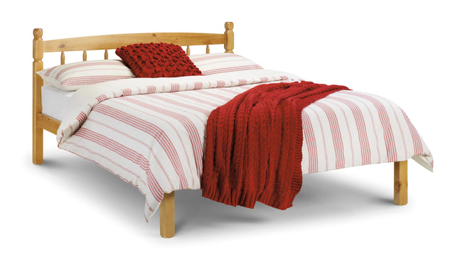 Julian Bowen Bed Pickwick Pine 120cm Small Double Bed