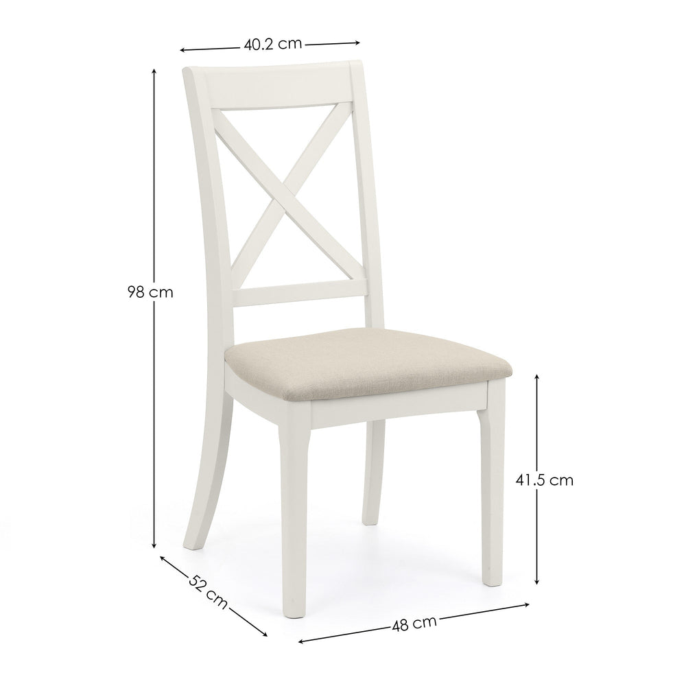 Julian Bowen Dining Chairs Provence Dining Chairs - Sold in pairs