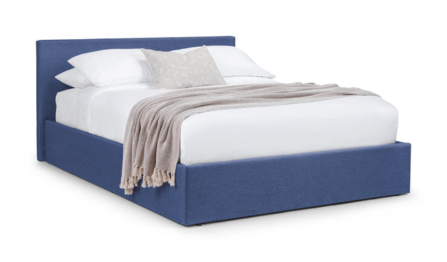Julian Bowen Bed Rialto Ottoman Storage 150cm King Bed - Dark Blue