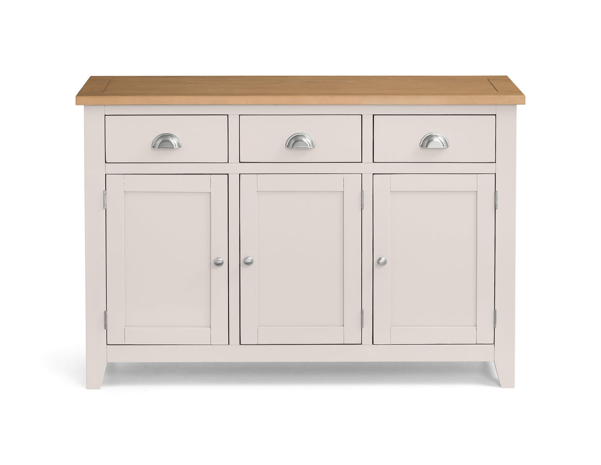 Julian Bowen Sideboards Richmond Sideboard - Elephant Grey/Pale Oak