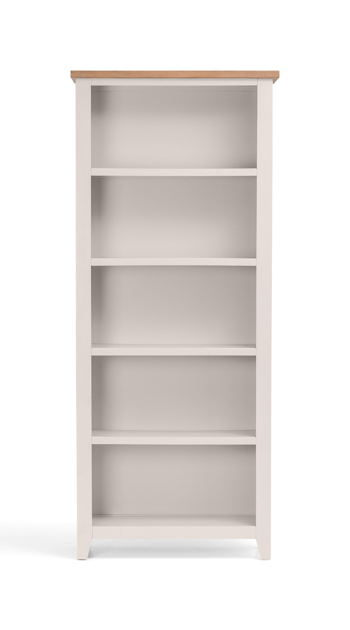 Julian Bowen Bookcases Richmond Tall Bookcase - Elephant Grey/Pale Oak