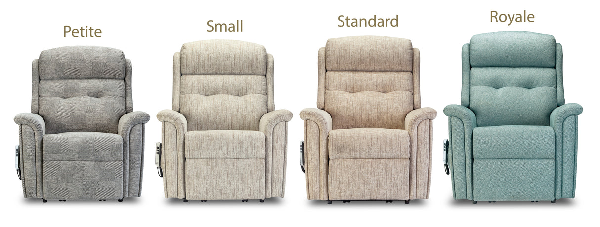 Royale sherborne roma riser recliner chair vat exempt free delivery