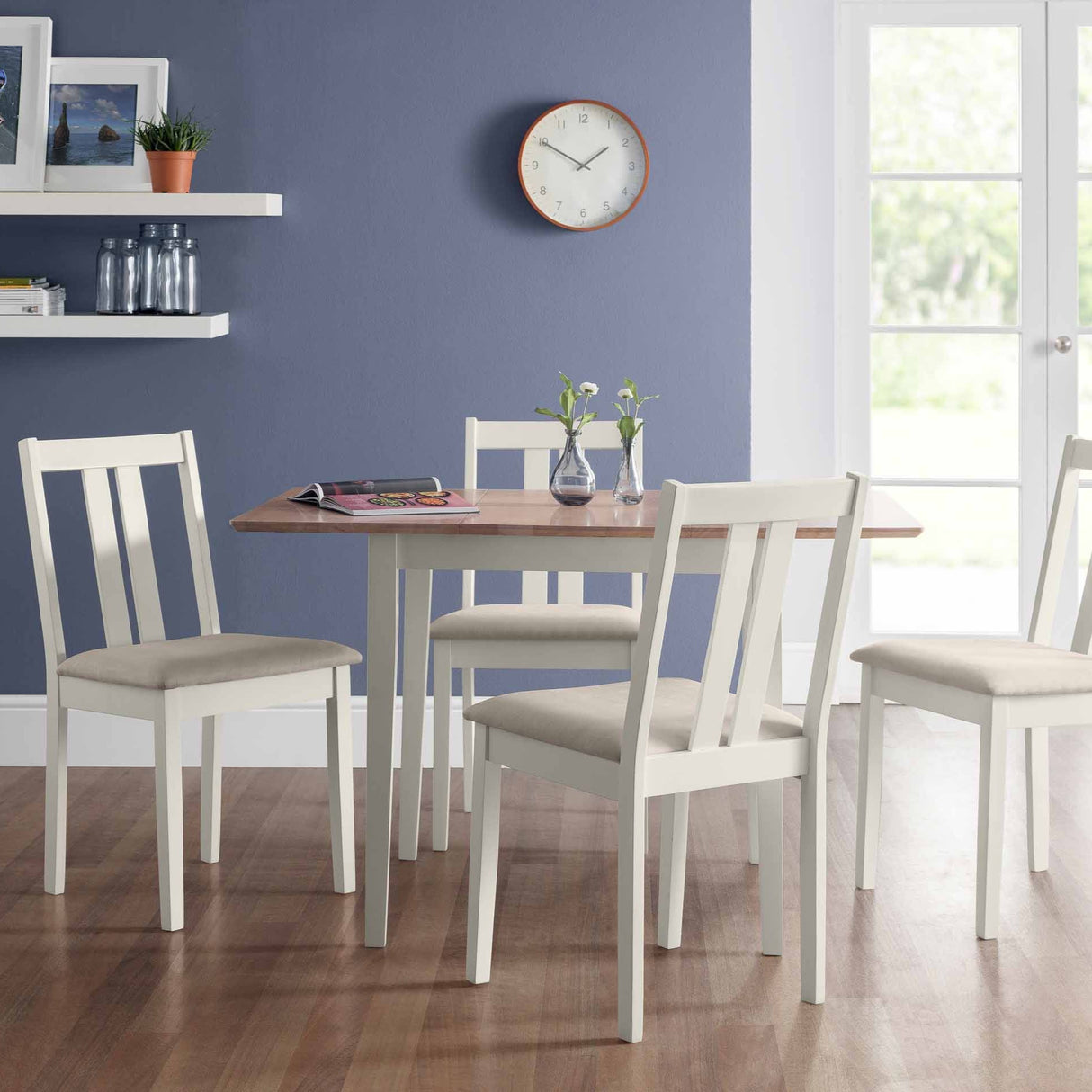 Julian Bowen Dining Chairs Rufford Ivory Chairs - Sold in pairs