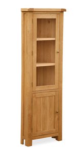 Global Home Furniture Cabinet Salisbury Corner Display Cabinet