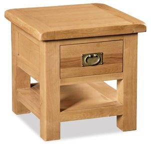 Global Home Furniture Lamp Table Salisbury Lamp Table With Drawer