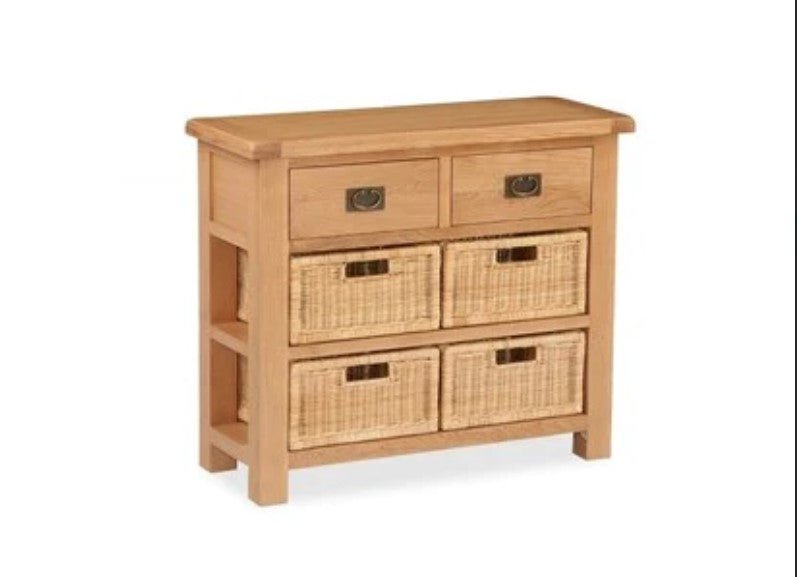 Global Home Furniture Sideboard Salisbury Small Sideboard With Baskets