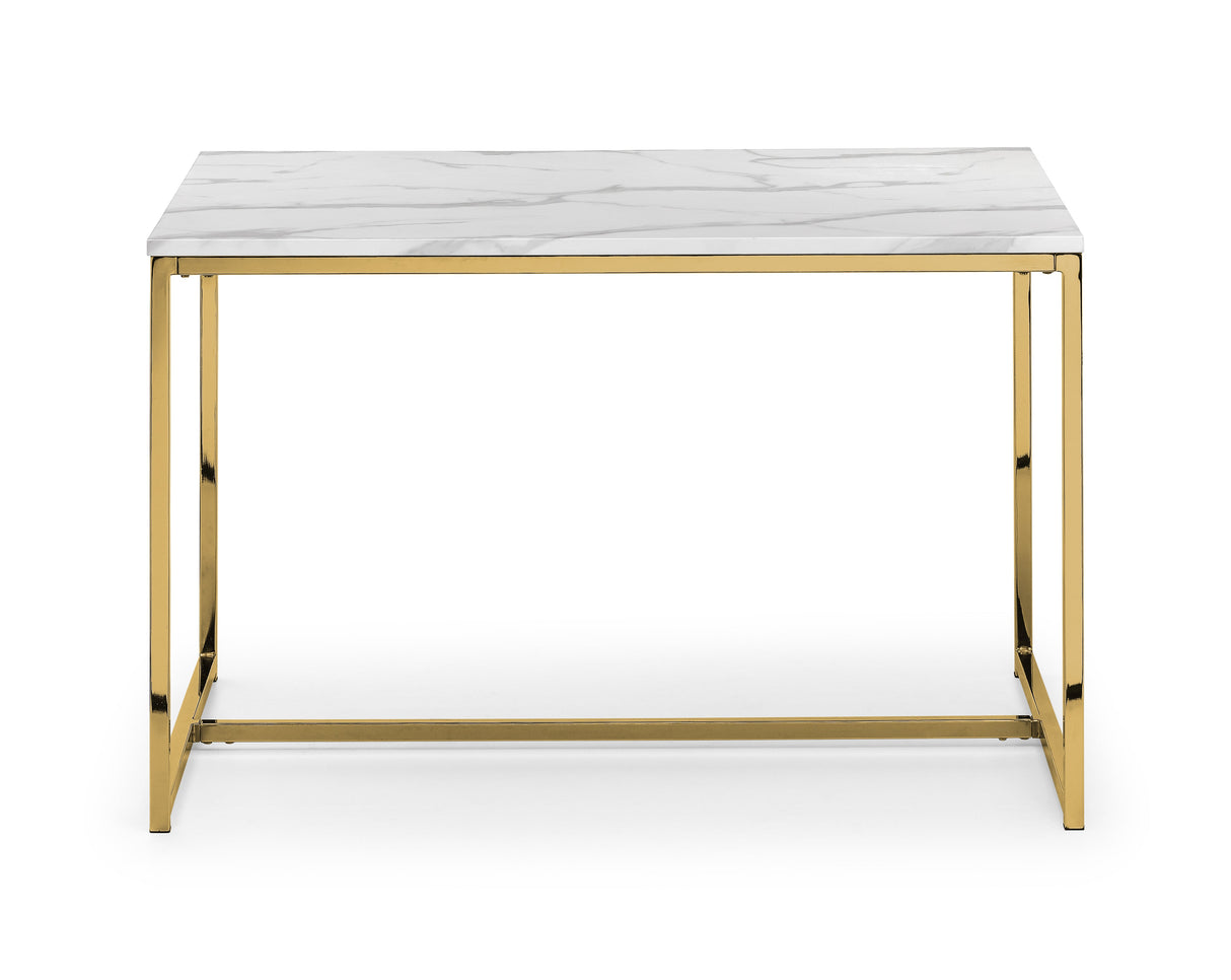 Julian Bowen Dining Tables Scala Dining Table - Gold