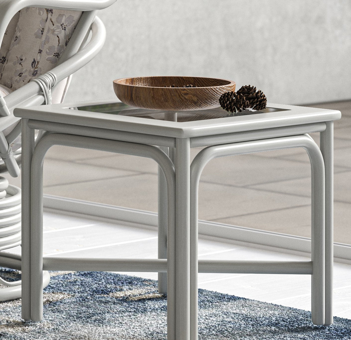 Daro Side Table Side Table Heathfield Grey Conservatory