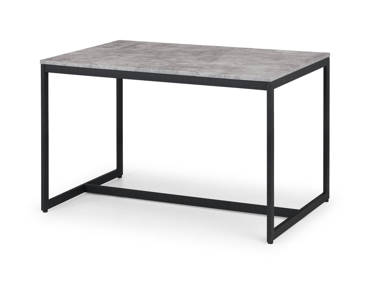 Julian Bowen Dining Tables Staten Concrete Dining Table
