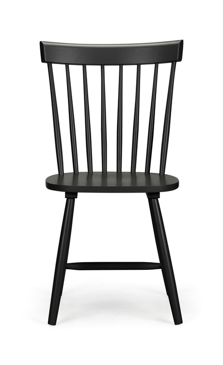 Julian Bowen Dining Chairs Torino Black Chairs - Sold in fours