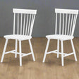 Julian Bowen Dining Chairs Torino White Chairs - Sold in Fours