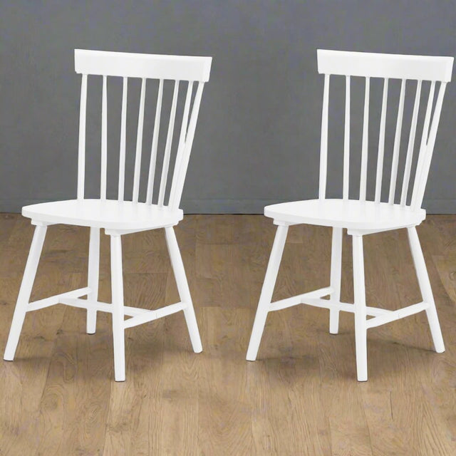 Julian Bowen Dining Chairs Torino White Chairs - Sold in Fours