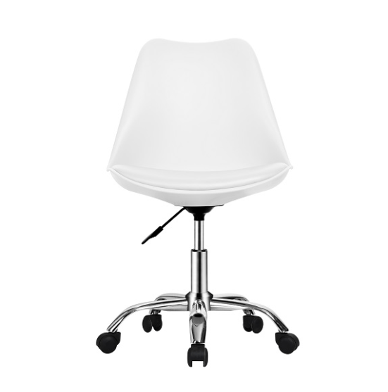 Furniture Link Office Chair Urban White Swivel Office Chair (Sold in Pairs)