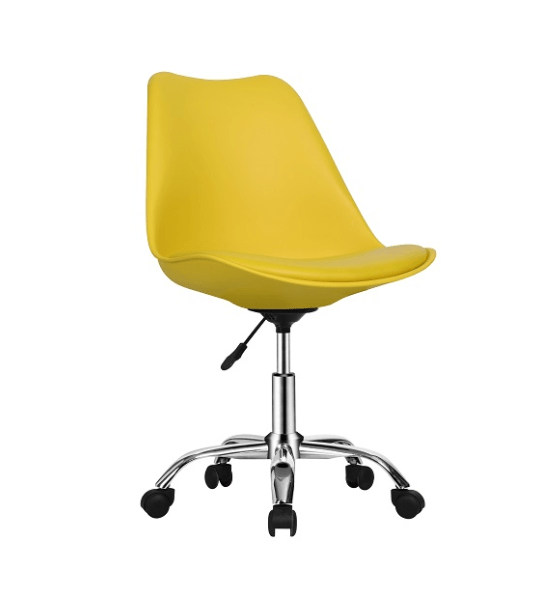 Furniture Link Office Chair Urban Yellow Swivel Office Chair (Sold in Pairs)