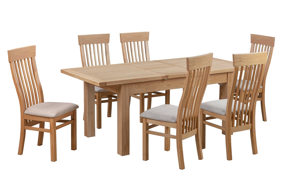 Your Home Style Dining Table Valeswood 150/195 Extending Dining Table