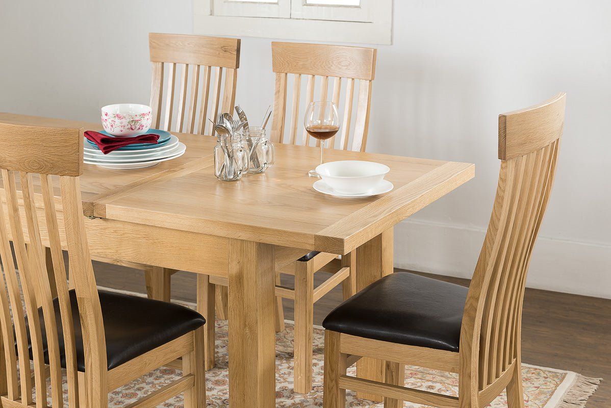 Your Home Style Dining Table Valeswood 150/195 Extending Dining Table