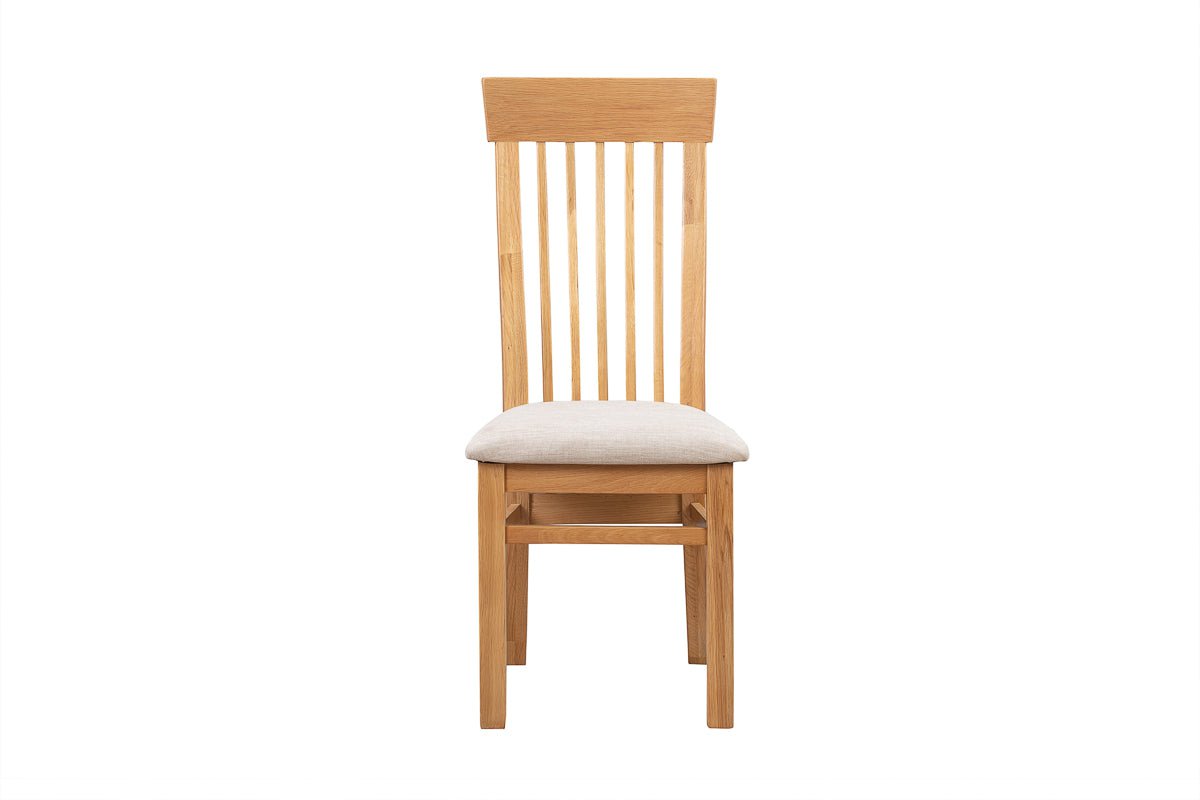 Your Home Style Dining Chairs Valeswood Pair of Valeswood Chairs - Fabric Seat Pad