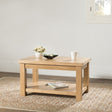 Your Home Style Coffee Table Valeswood Standard Coffee Table with Shelf