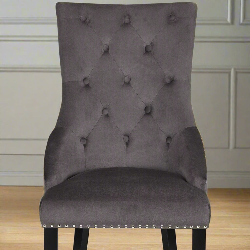 Julian Bowen Dining Chairs Veneto Knockerback Chairs - Sold in pairs