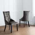 Julian Bowen Dining Chairs Veneto Knockerback Chairs - Sold in pairs
