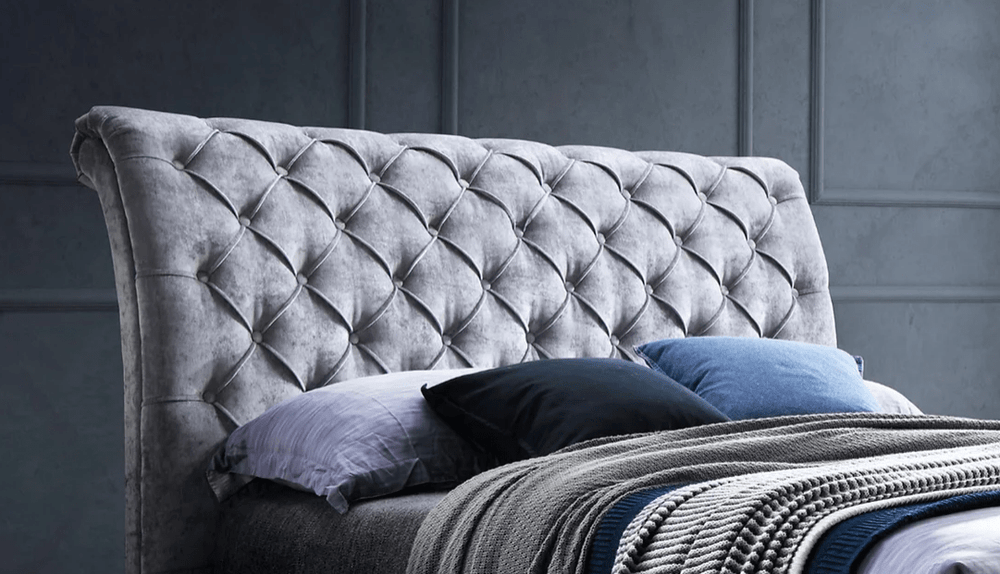 Time Living Bed Frame Venice Luxury Scrolled Bed Frame