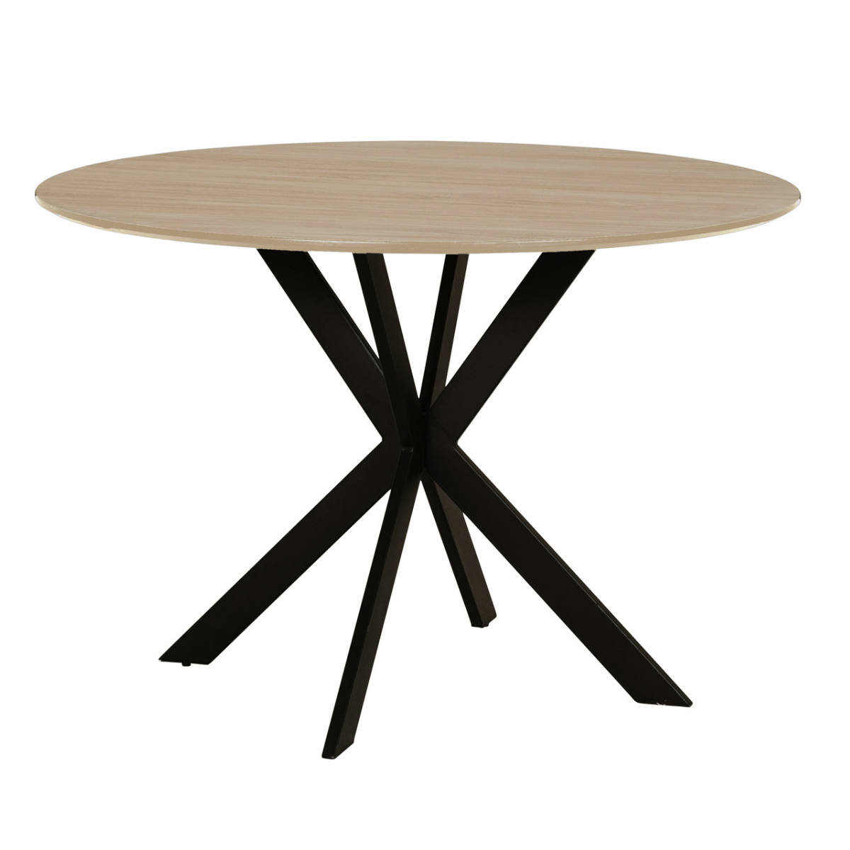 Vida Living Upholstery Dining Set Vida Sadia Round Dining Table 110cm and 4 Chairs Set
