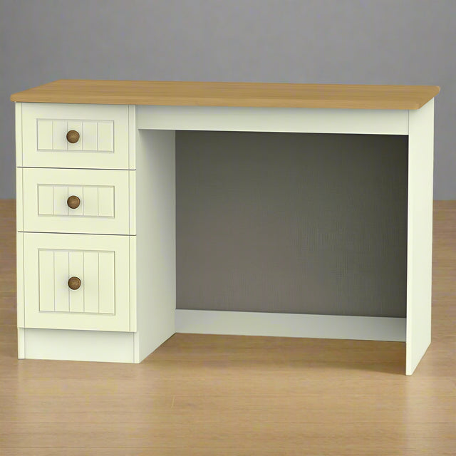 Welcome Furniture Desk DefaultTitle Warwick Desk Cream and Oak WAR032