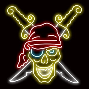 Pirate Neon Sign