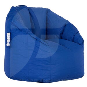 Snug Blue Bean Bag Chair