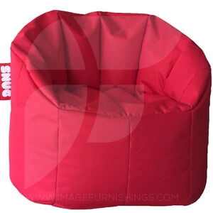 Snug Red Bean Bag Chair