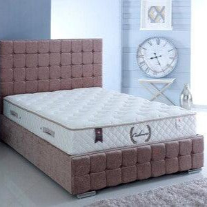 Baker and Wells Roll Packed Mattress Cashmere Latex 1200 Mattress (Roll Packed)