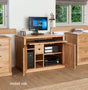 Baumhaus Desk Mobel Oak Hidden Home Office