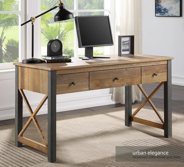 Baumhaus Desk Urban Elegance Reclaimed Home Office Desk