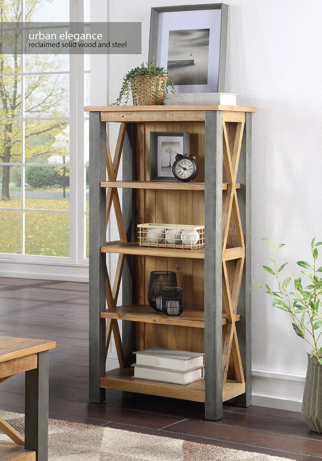 Baumhaus Bookcase Urban Elegance Reclaimed Small Bookcase