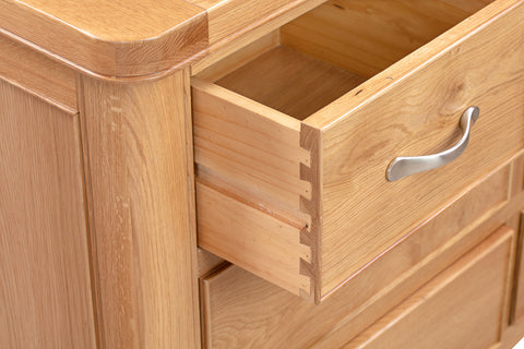 Chatterton Oak 3 Over 4 Chest