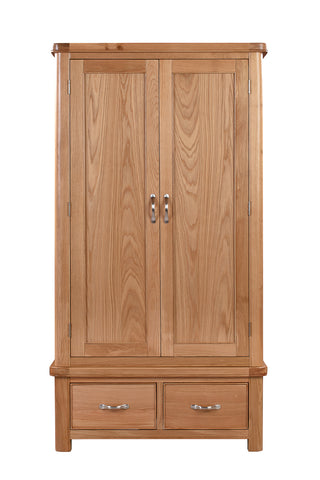 Chatterton Oak Double Robe with 2 Drawers