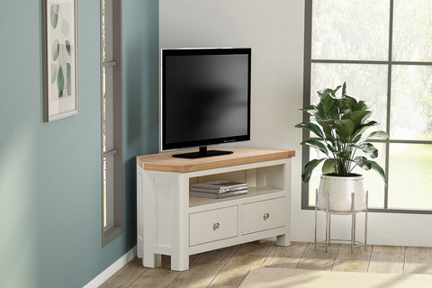 Foxley Painted Corner TV Unit