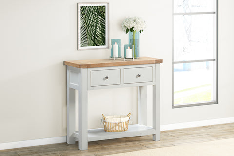 Foxley Painted Console Table with 2 Drawers