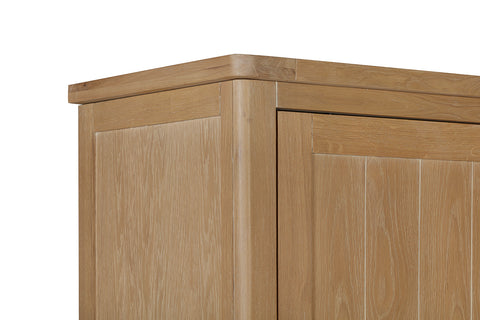 Foxley Oak Double Robe with 2 Sliding Doors & 2 Drawers