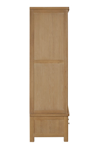 Foxley Oak Large robe with 2 Sliding Doors & 3 Drawers