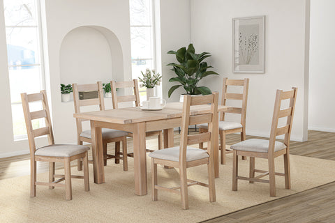 Foxley Oak 120/153 Extending Dining Table