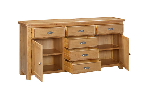 Kingston Oak Extra Large Sideboard