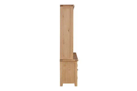 Kingston Oak Media Bookcase for XL Tv Unit