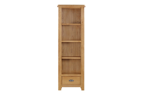 Kingston Oak Slim Bookcase